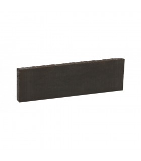 Ebony bridge blank for acoustic guitar