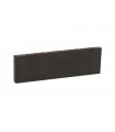 Ebony bridge blank for acoustic guitar