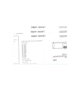 Robert Bouchet Guitar plan