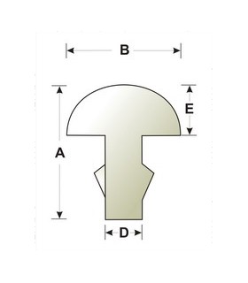 Titanium fretdraad 2.1mm