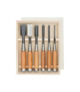 Hattori® Japanse beitels set van 6