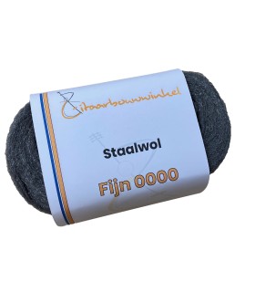 Gitaarbouwwinkel Stahlwolle fein 0000 - 100 Gramm