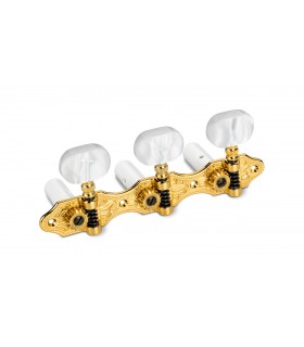 Mécaniques Schaller Hauser Gold pour guitare classique