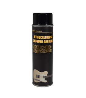 Laque nitrocellulosique Sunburst Red en aérosol de 500 ml.