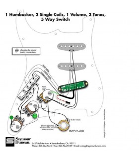 Guitar assembly kit Boston ST-35