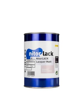 Laque cellulosique NitorLACK mate 1 litre