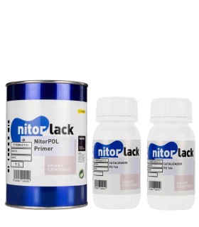 NitorPOL 2K primer 1 liter + 500 ml. harder (1.5 liters total)