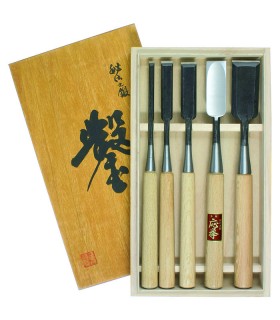 Hattori® japanische Meißel Satz von 5